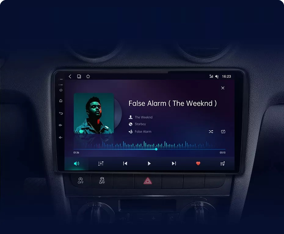 Navigatie Audi a3 2003 - 2013, Android 12, 1GB RAM 32GB, wifi, google maps, youtube, waze, bluetooth [8]