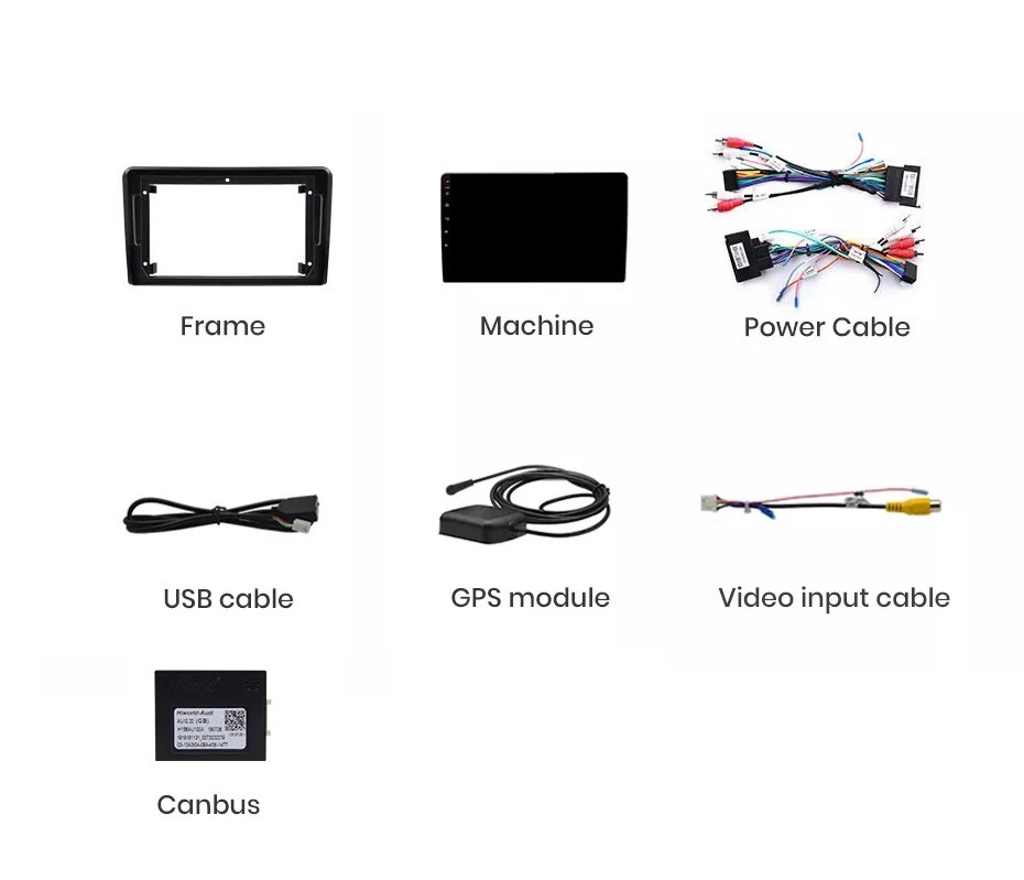Navigatie Audi a3 2003 - 2013, Android 12, 1GB RAM 32GB, wifi, google maps, youtube, waze, bluetooth [11]