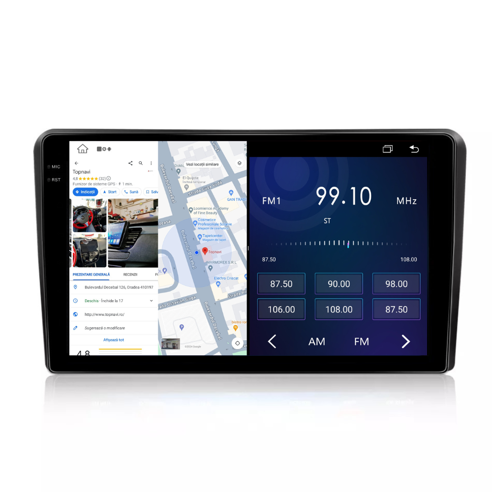 Navigatie Audi a3 2003 - 2013, Android 13,Ecran 2K, 4GB RAM 64GB, Octa Core, carplay /android auto [10]