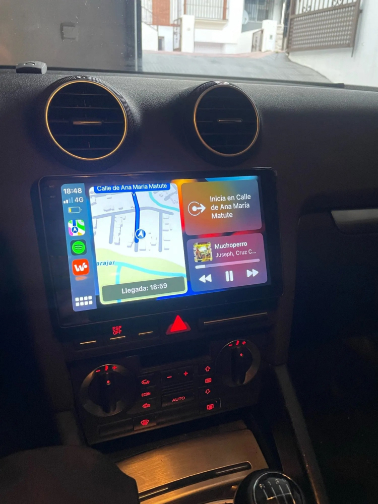 Navigatie Audi a3 2003 - 2013, Android 13,Ecran 2K, 4GB RAM 64GB, Octa Core, carplay /android auto [3]