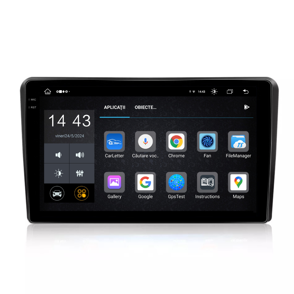 Navigatie Audi a3 2003 - 2013, Android 13,Ecran 2K, 8GB RAM 256GB, Octa Core, carplay /android auto [7]