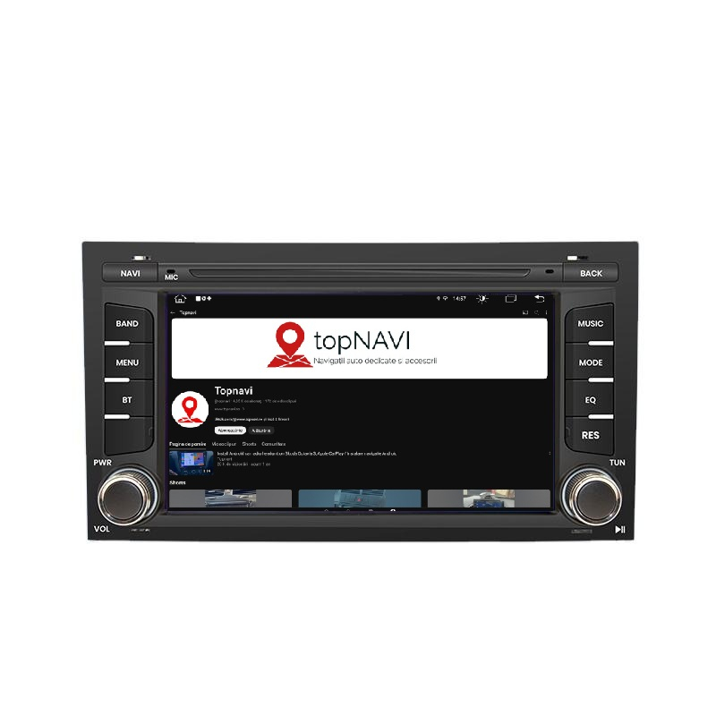 Navigatie Audi A4 (2002-2008) Android, 4GB RAM 64GB, 8-core [2]