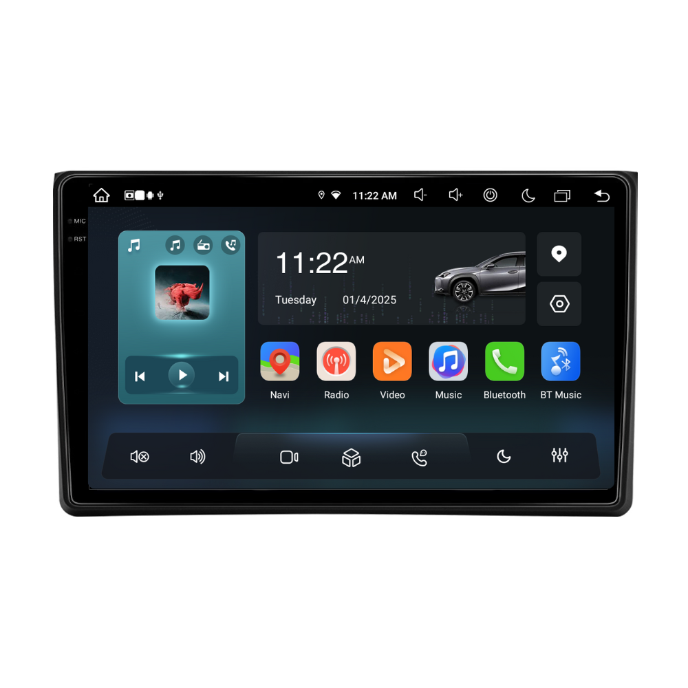 Navigatie Audi A4 (2002-2008), Android, Ecran 9 inch, 8GB RAM 256GB, 8-core [6]