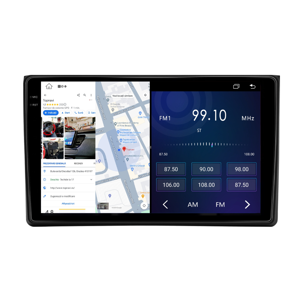Navigatie Audi a4 b6, a4 b7, seat exeo, Android 13,Ecran 2K, 4GB RAM 64GB, Octa Core, carplay /android auto [10]