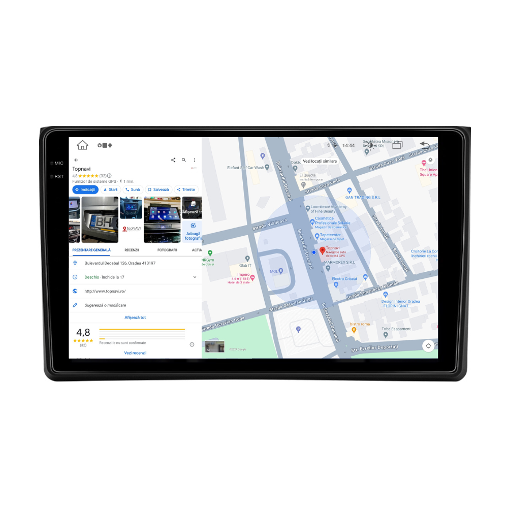 Navigatie Audi a4 b6, a4 b7, seat exeo, Android 13,Ecran 2K, 4GB RAM 64GB, Octa Core, carplay /android auto [5]