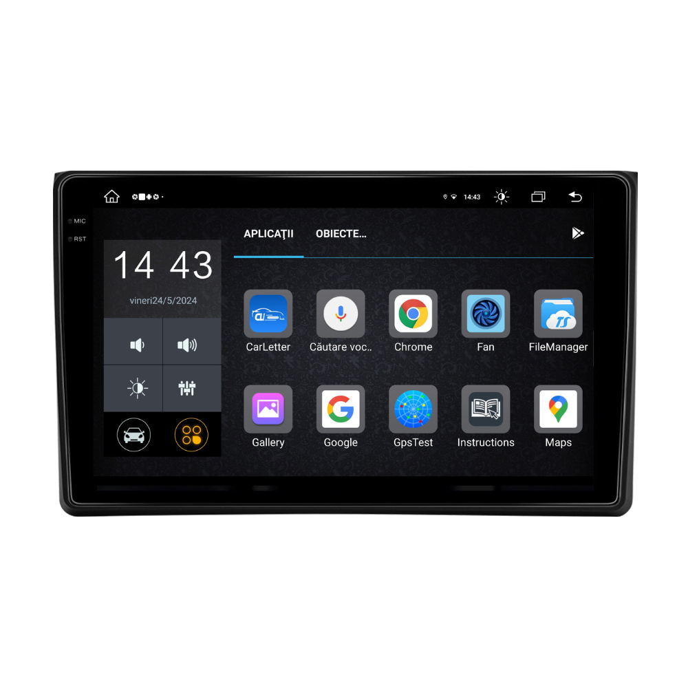 Navigatie Audi a4 b6, a4 b7, seat exeo, Android 13,Ecran 2K, 4GB RAM 64GB, Octa Core, carplay /android auto [7]