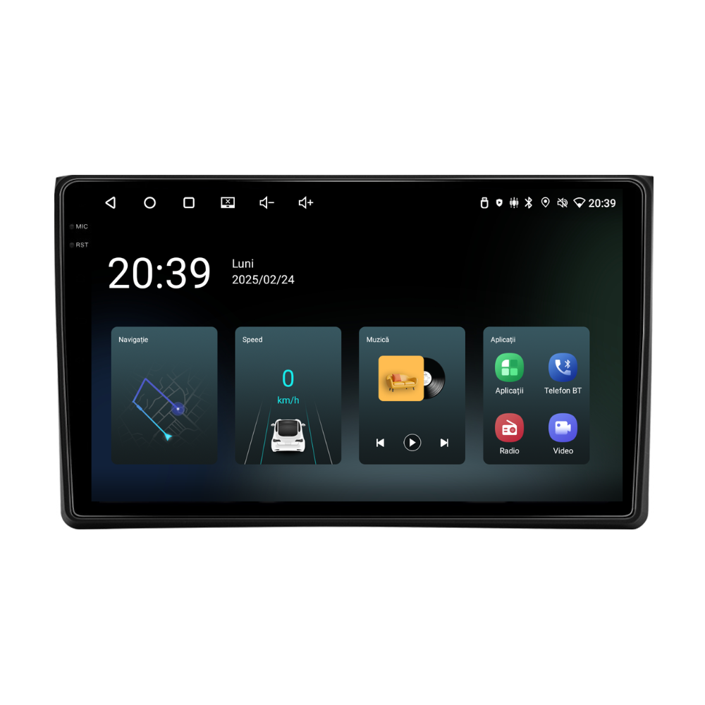 Navigatie Audi A4 B6 / B7 (2002-2008), Android, Ecran 9 inch, 4GB RAM 64GB, 4-core [2]