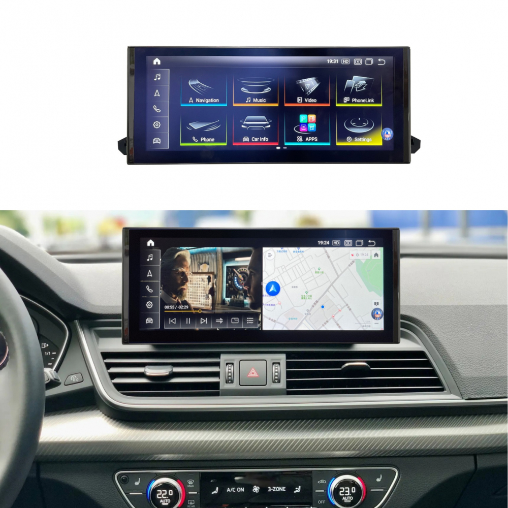 Navigatie Audi A4 B9 (2015-2023),12.5 inch 2K, 8GB RAM, carplay / android auto [4]