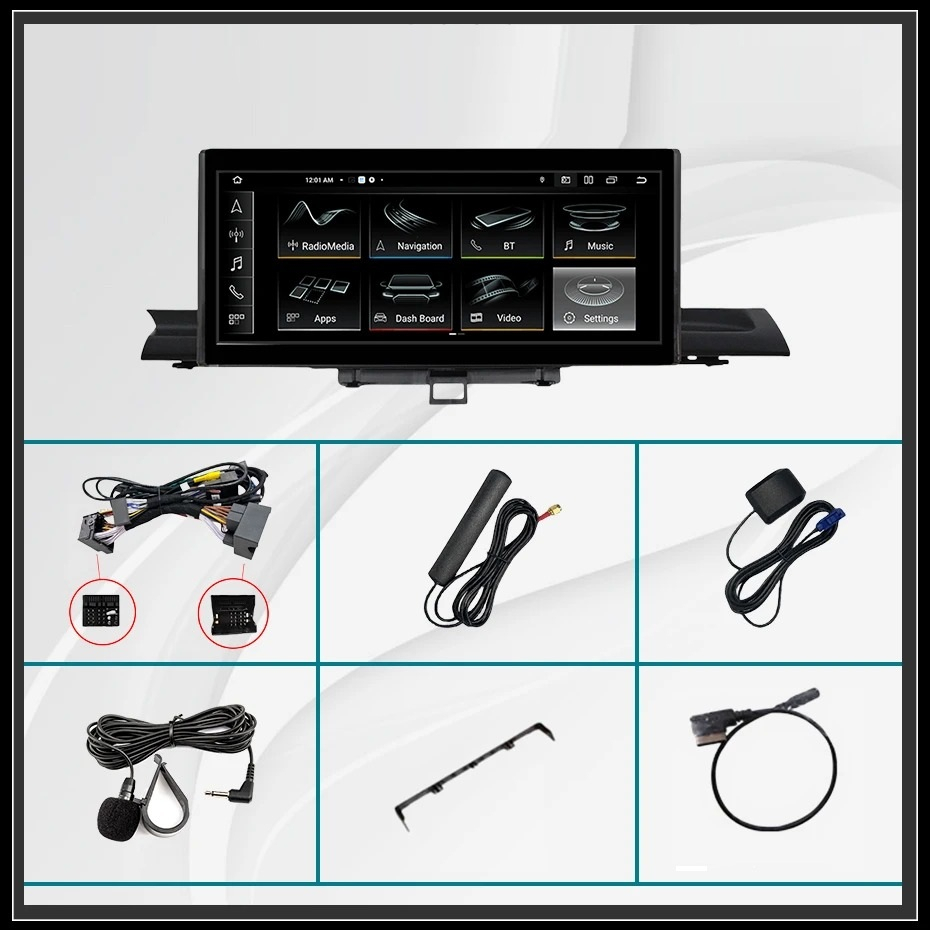 Navigatie Audi A4 B9 (2015-2023),12.5 inch, 8GB RAM, carplay / android auto [4]