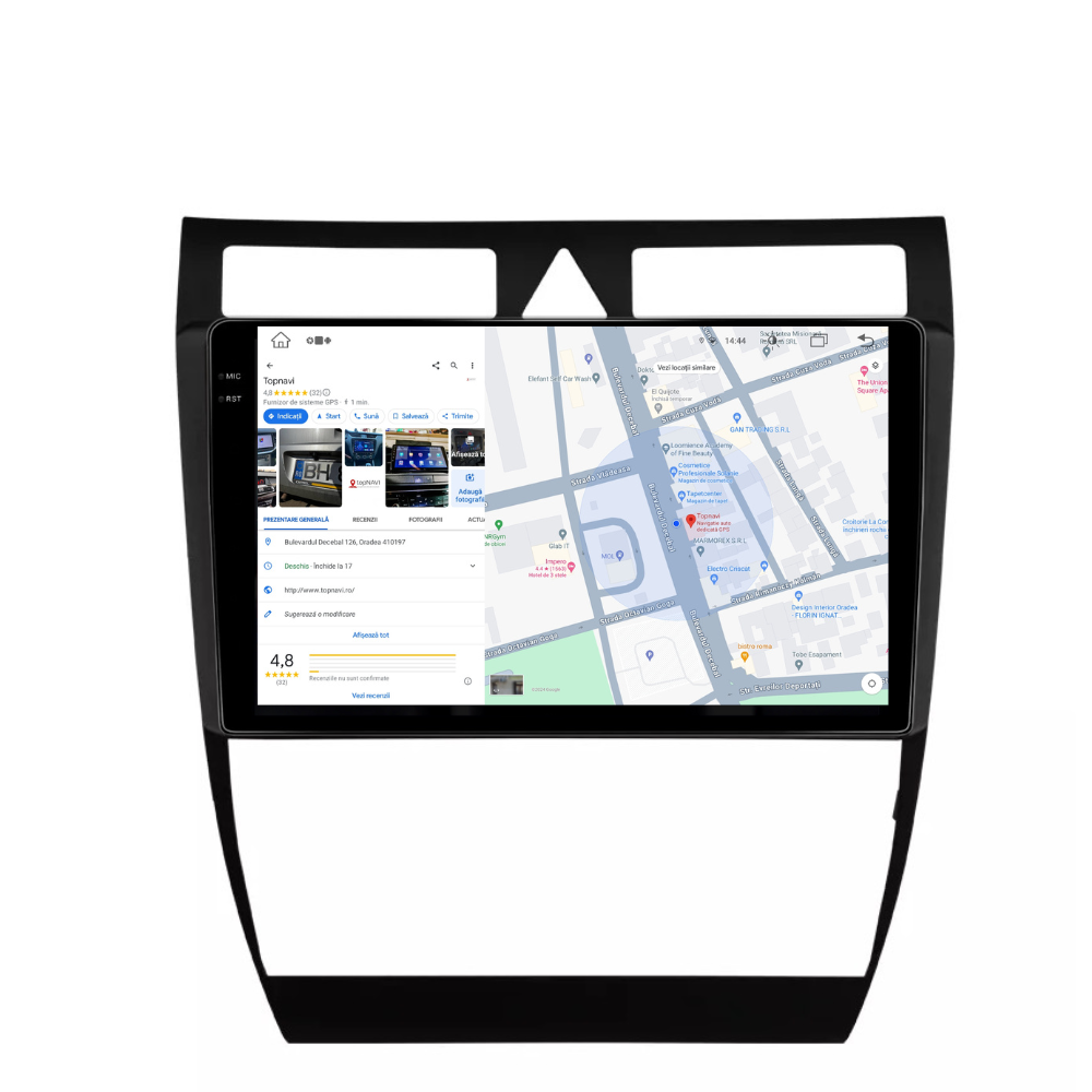 Navigatie Audi a6 c5 1997-2006, Android 13,Ecran 2K, 4GB RAM 64GB, Octa Core, carplay /android auto [9]