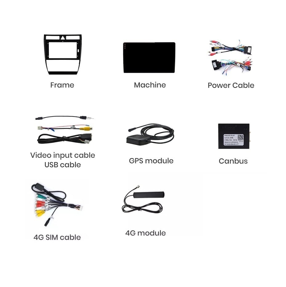 Navigatie Audi a6 c5 1997-2006, Android 13,Ecran 2K, 8GB RAM 256GB, Octa Core, carplay /android auto [11]