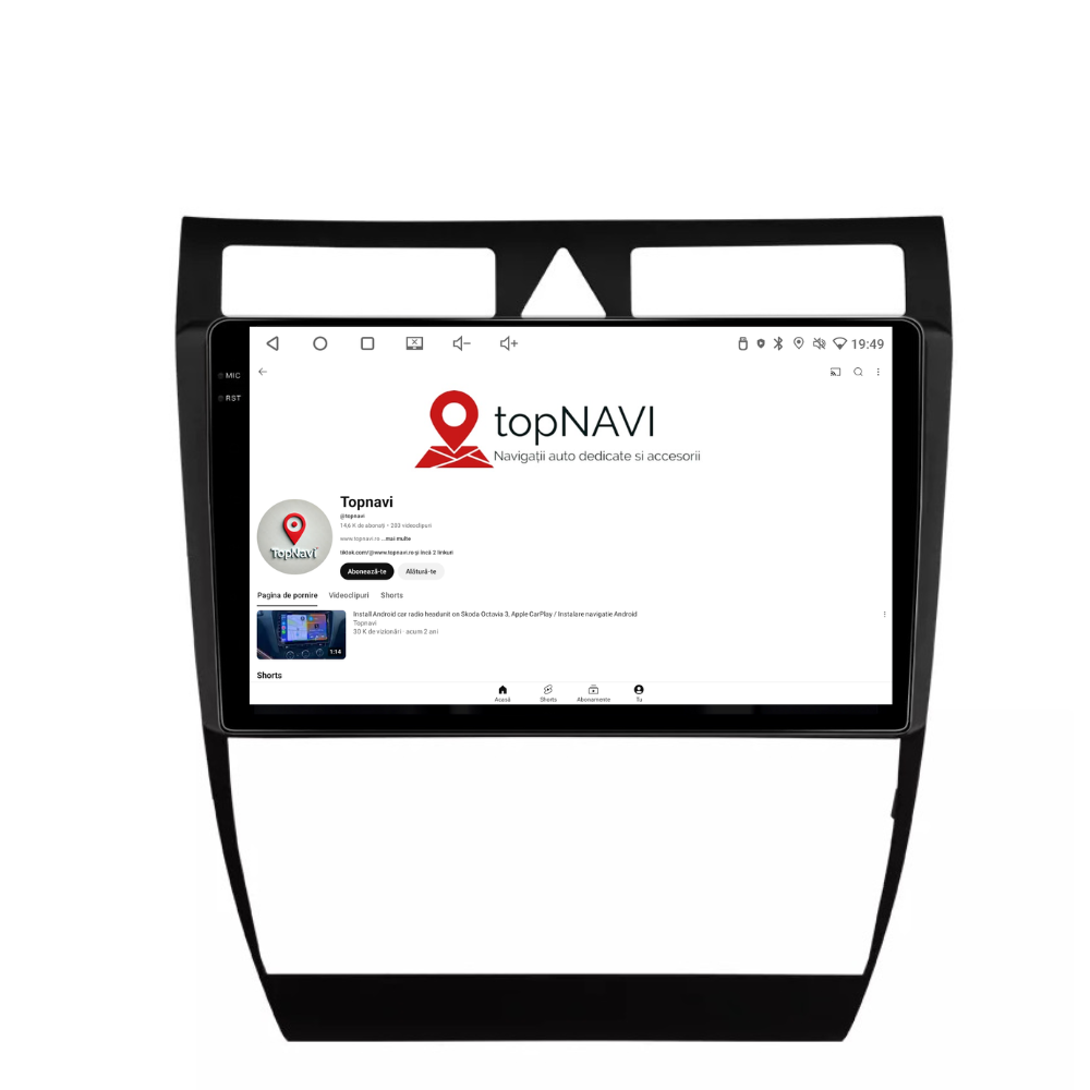 Navigatie Audi A6 C5 (1997-2006), Android, Ecran 9 inch, 2GB RAM 32GB [4]