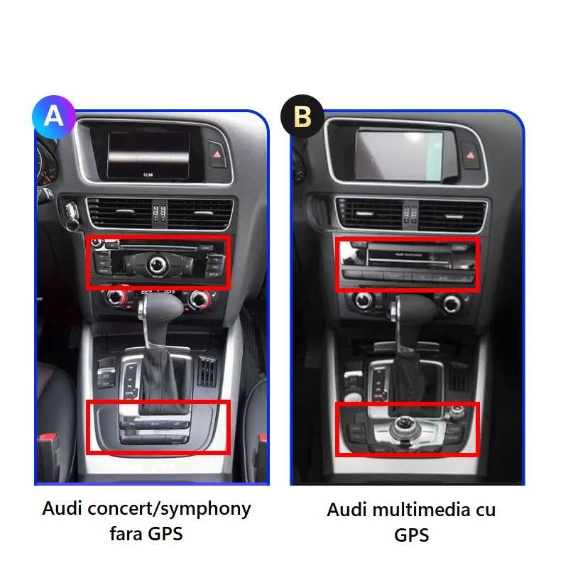 Navigatie Audi Q5 2009-2013, Android, Carplay, 4GB RAM 64GB, youtube, waze, google maps [2]
