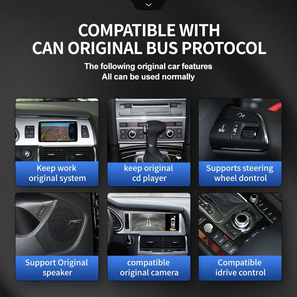 Navigatie Audi Q7 (2009-2015) Android, Ecran 8.8 inch, 8GB RAM 256GB [6]