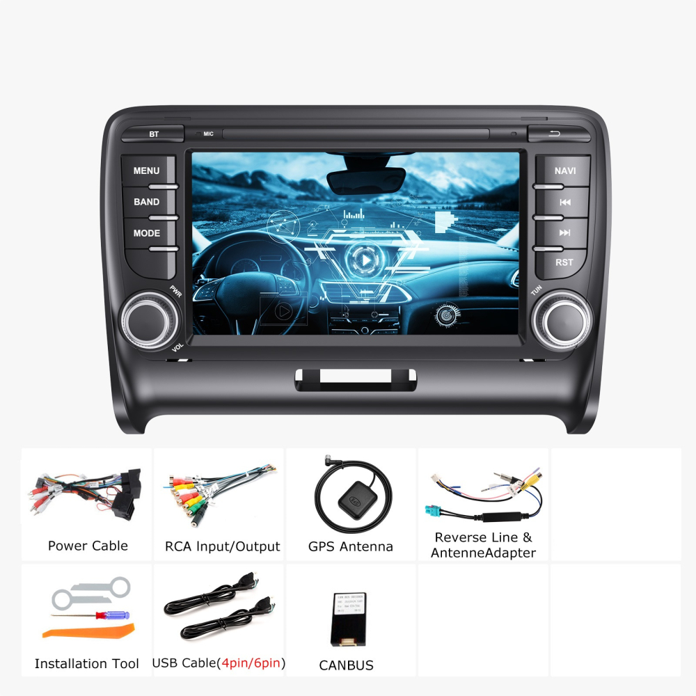 Navigatie audi TT (2006-2014), Android 12, 2GB RAM 64GB [5]