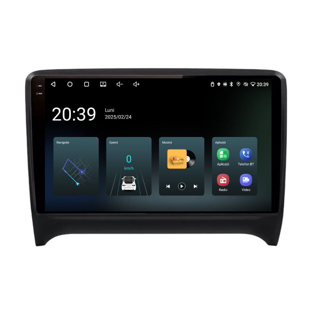 Navigatie Audi TT (2006-2014), Android, Ecran 9 inch, 2GB RAM 32GB [5]