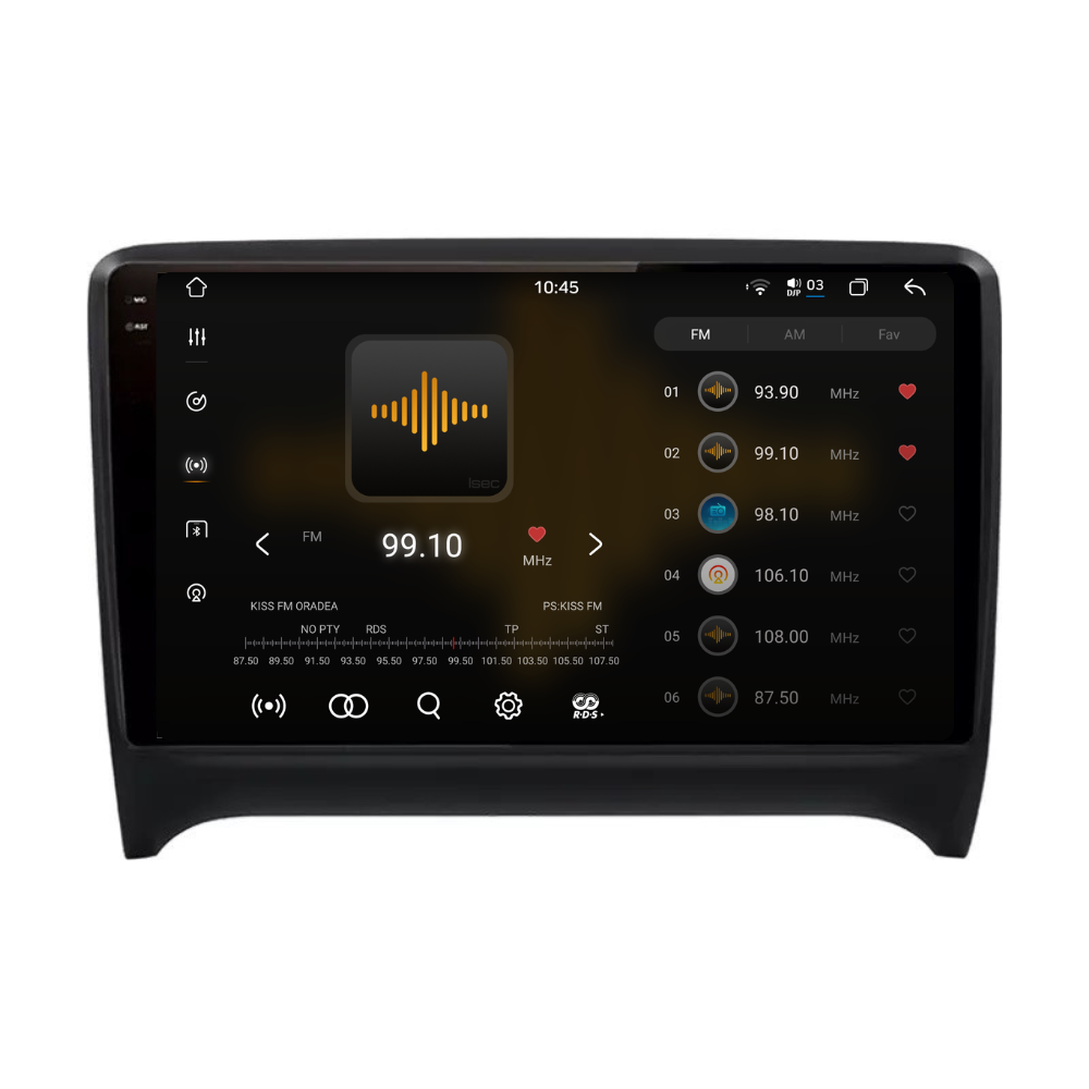 Navigatie audi TT (2006-2014), Android, Ecran 9 inch 2K, 12GB RAM 256GB, 8-core [2]