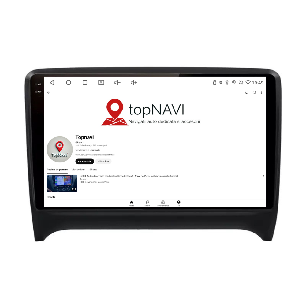 Navigatie Audi TT (2006-2014), Android, Ecran 9 inch, 4GB RAM 64GB, 8-core [2]