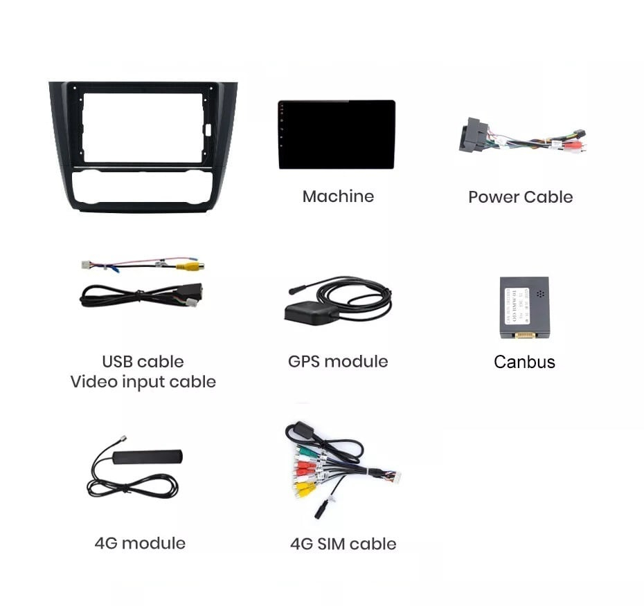 Navigatie Bmw Seria 1 E87 / E88 (2004-2011), Android, Ecran 2K, 8GB RAM 256GB, 8-core [8]