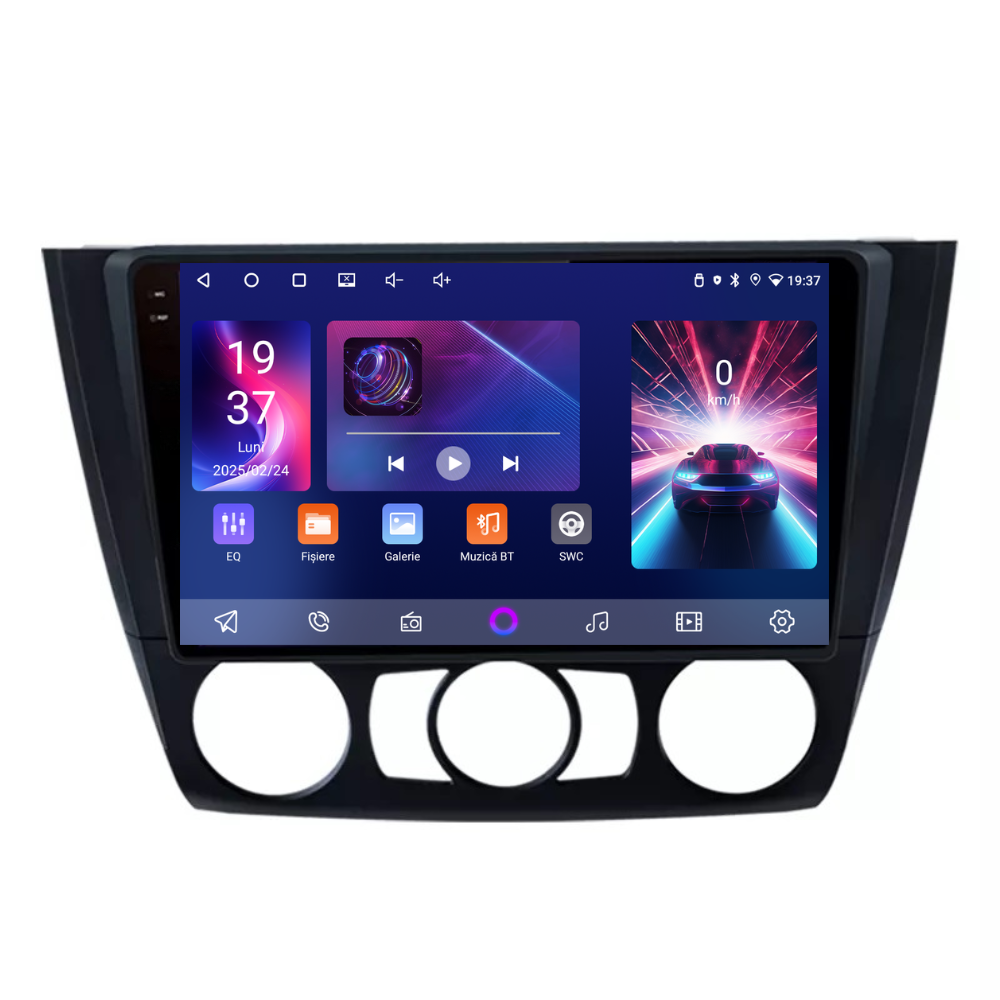 Navigatie Bmw Seria 1 E87 / E88 (2004-2011), Android, Ecran 9 inch, 2GB RAM 32GB [2]