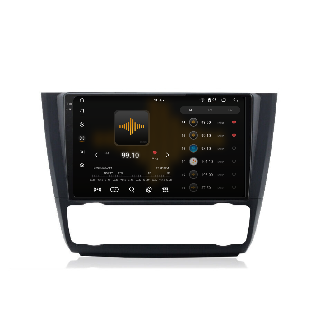 Navigatie Bmw Seria 1 E87 / E88 (2004-2011), Android, Ecran 9 inch 2K, 12GB RAM 256GB, 8-core [3]