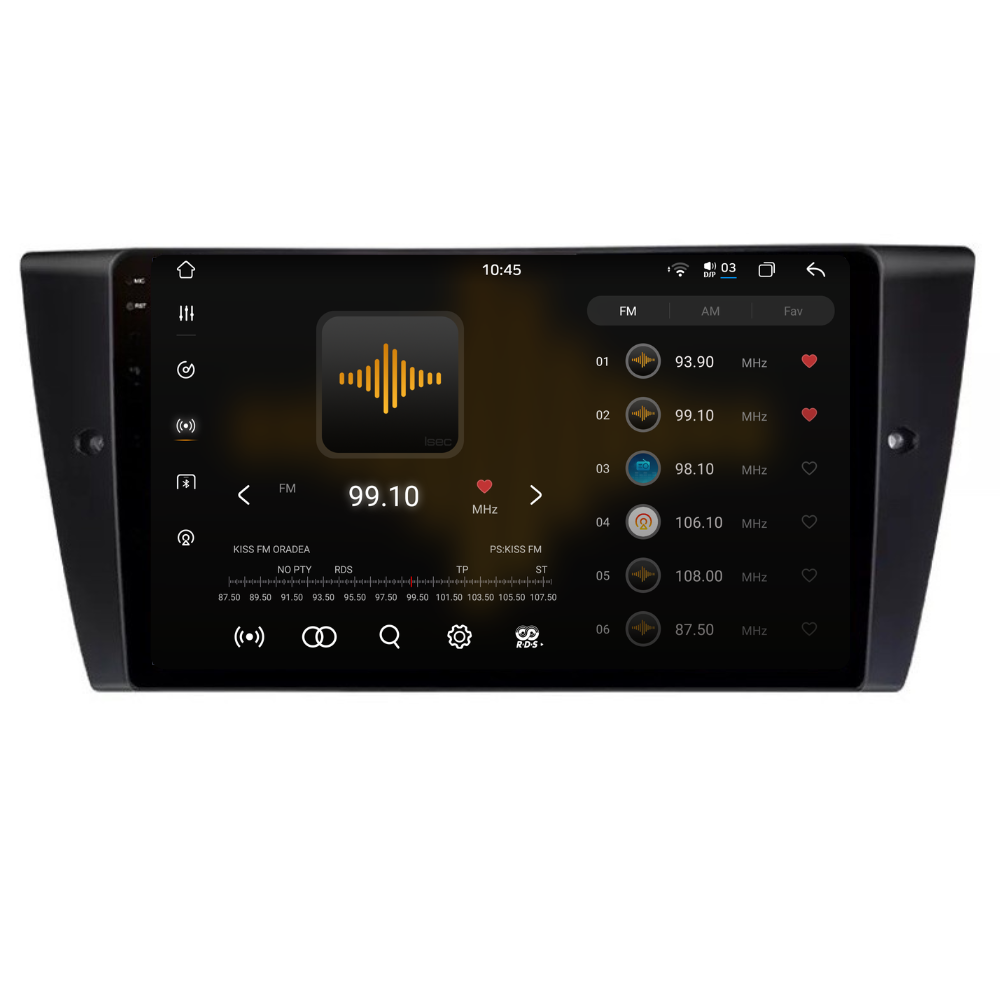 Navigatie BMW Seria 3 (2004-2012), Android, Ecran 9 inch 2K, 12GB RAM 256GB, 8-core [2]