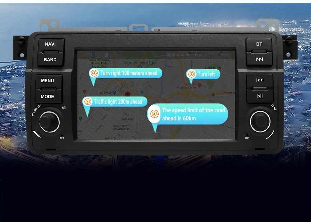 Navigatie Bmw seria 3 E46 (1998-2006), 2GB RAM 64GB, ecran 7 inch [6]