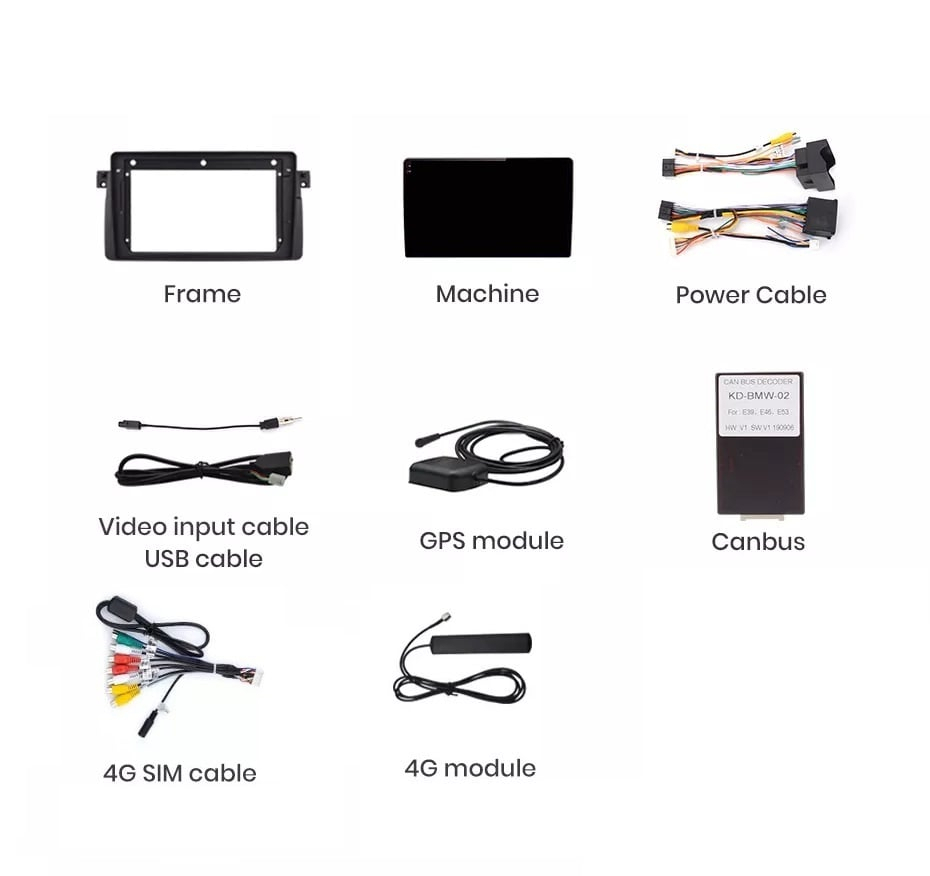 Navigatie Bmw seria 3 e46, Android 13,Ecran 2K, 8GB RAM 256GB, Octa Core, carplay /android auto [11]