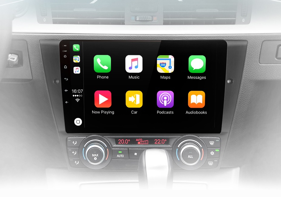 Navigatie Bmw seria 3 E90, E91, E92, E93, Android 12, 1GB RAM 32GB, google maps, youtube, waze, wifi, bluetooth [4]