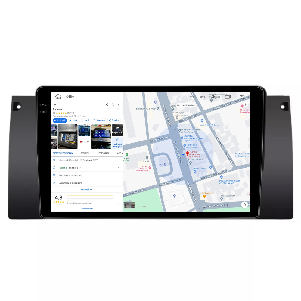 Navigatie Bmw seria 5 e39, Bmw X5 E53, Android 13,Ecran 2K, 4GB RAM 64GB, Octa Core, carplay /android auto [10]
