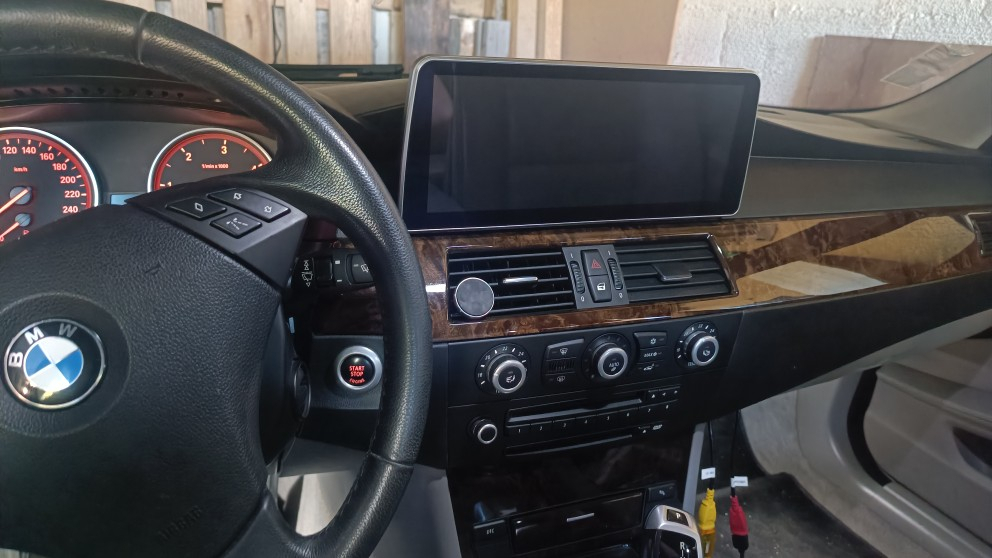 Navigatie BMW Seria 5 E60 (2009-2010), Android, 4GB RAM 64GB, Ecran 12.3 inch, 8-core, sistem CIC [4]