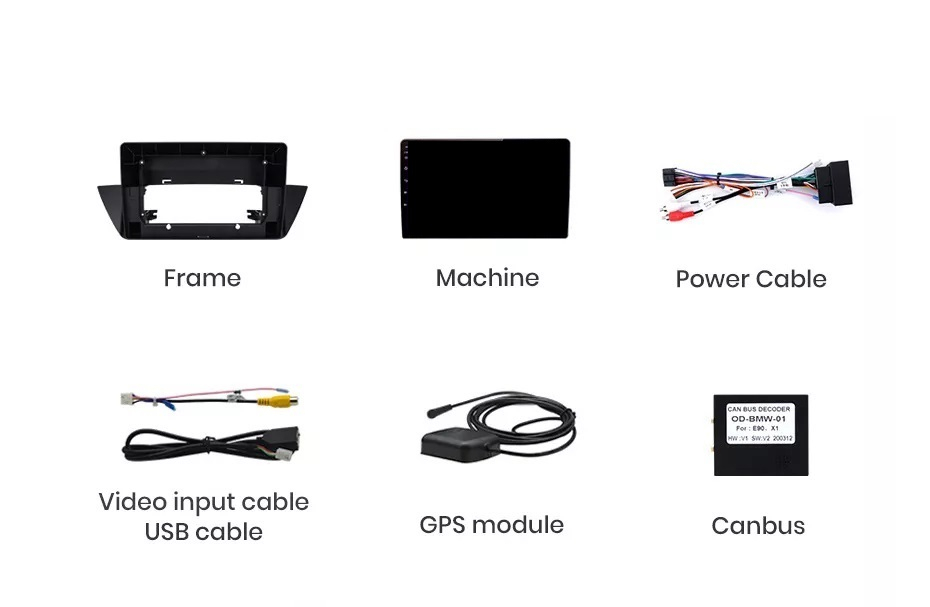Navigatie BMW x1 E84 2009-2015, android 12, 1GB RAM 32GB [8]