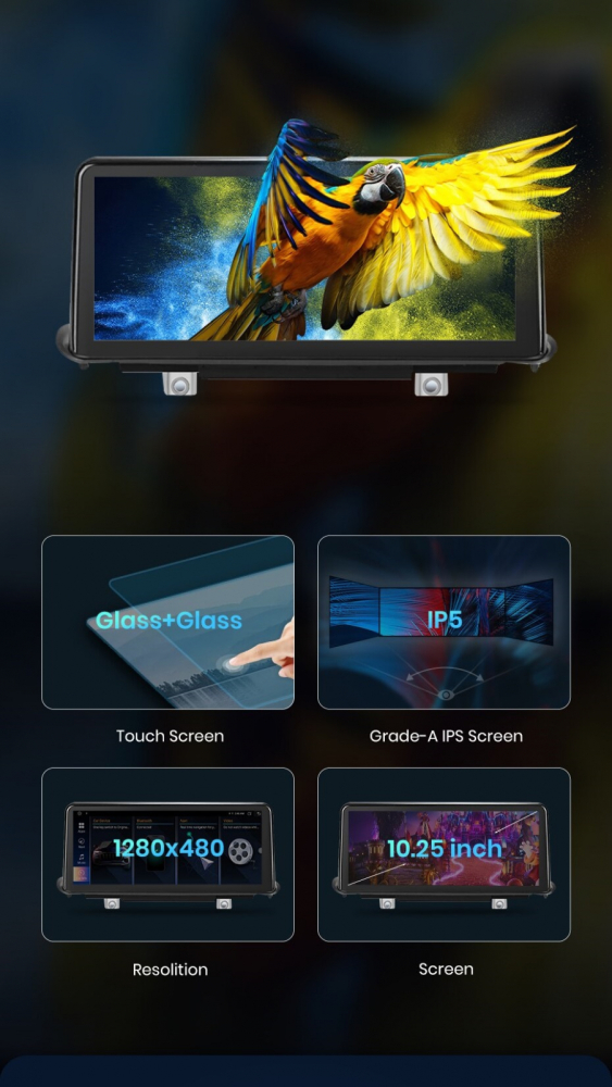 Navigatie Bmw X1 E84 (2009-2015), Android, 4GB 64GB, ecran 10.25 inch, sistem Fara navigatie de fabrica [9]