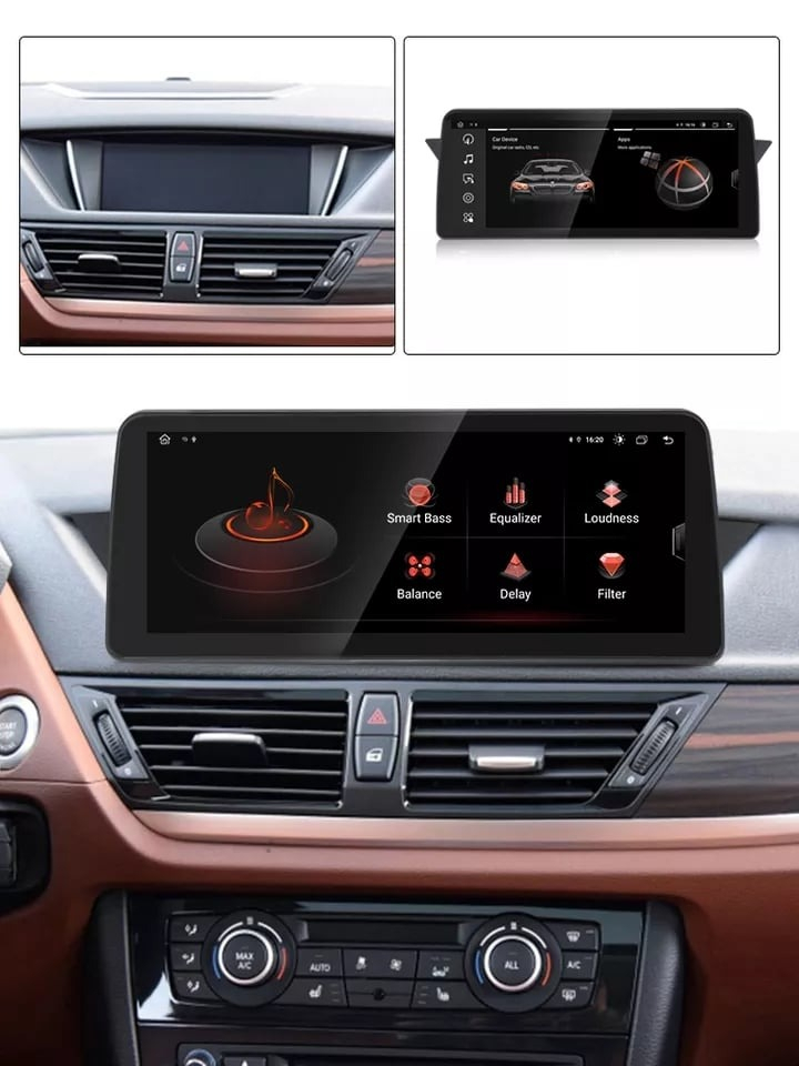 Navigatie Bmw X1 E84 (2009-2015), Android, 8GB 256GB, ecran 12.3 inch, sistem CIC [6]