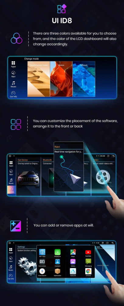 Navigatie Bmw X1 E84 (2009-2015), Android, 8GB 256GB, ecran 12.3 inch, sistem CIC [7]