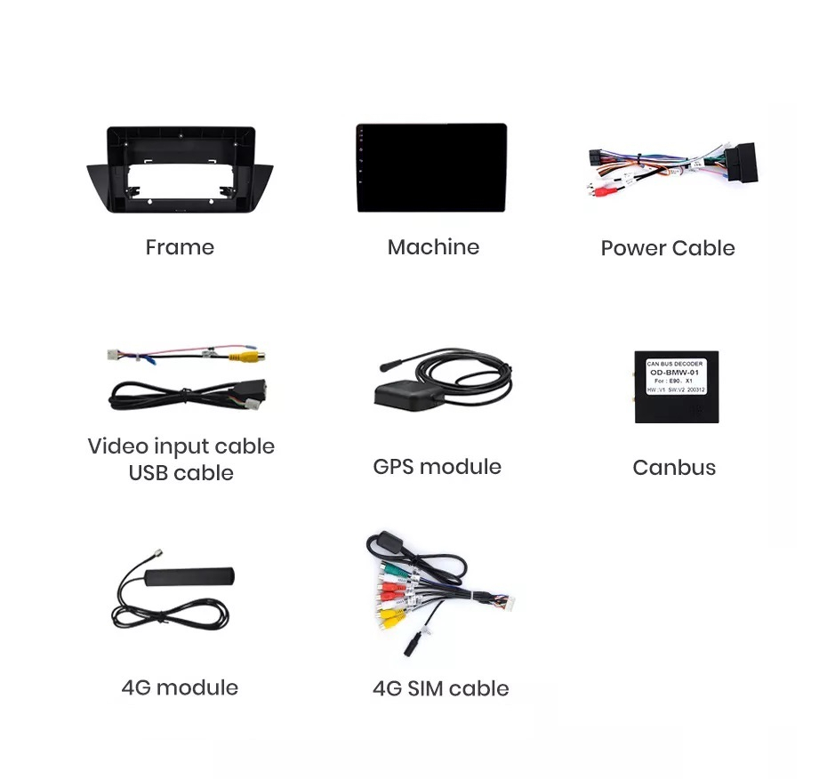 Navigatie BMW X1 E84 (2009-2015), Android, Ecran 10 inch, 4GB RAM 64GB, 8-core [8]