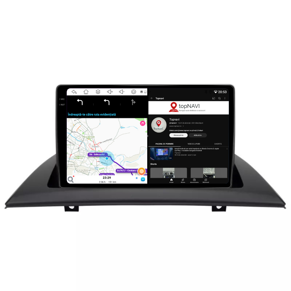 Navigatie Bmw X3 E83 (2003-2011), Android, Ecran 9 inch, 6GB RAM 128GB, 8-core [5]