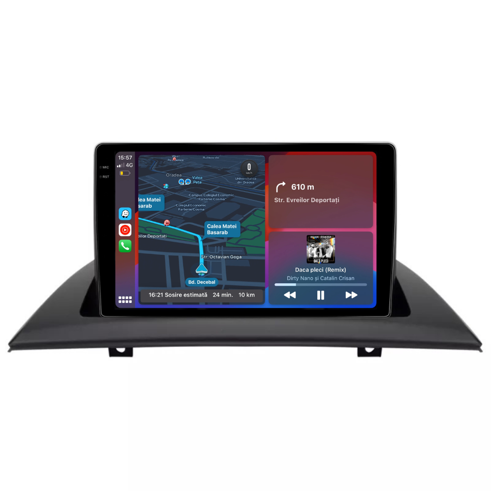 Navigatie BMW x3 E83 2004 - 2012, Android 13,Ecran 2K, 4GB RAM 64GB, Octa Core, carplay /android auto [2]