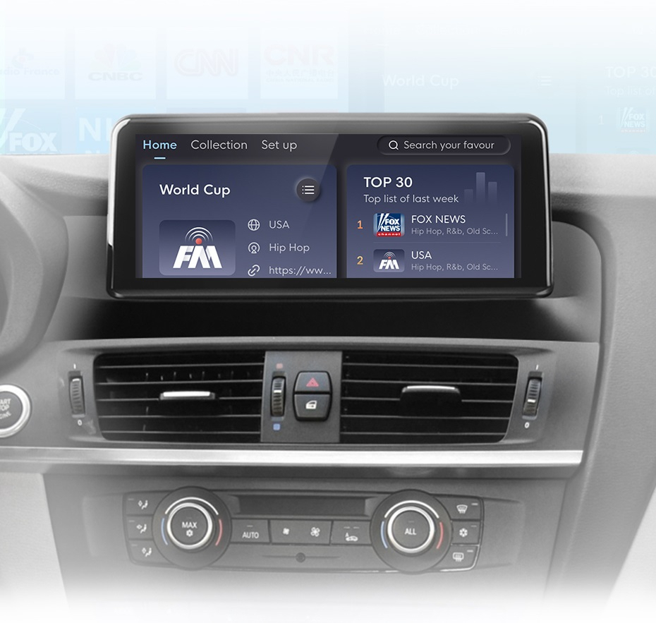 Navigatie BMW X4 F26 (2011-2012), Android, 4GB RAM 64GB, Ecran 10.25 inch, 8-core, sistem CIC [5]