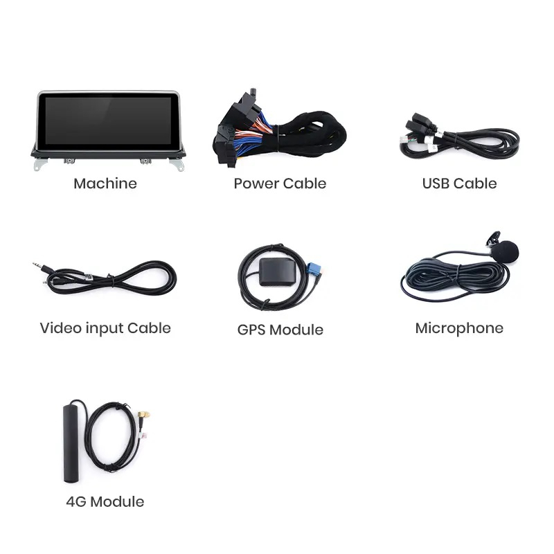 Navigatie Bmw X5 E70 (2009-2013), 4GB RAM 64GB, Ecran 12.3 inch, 8-core, sistem CIC [8]