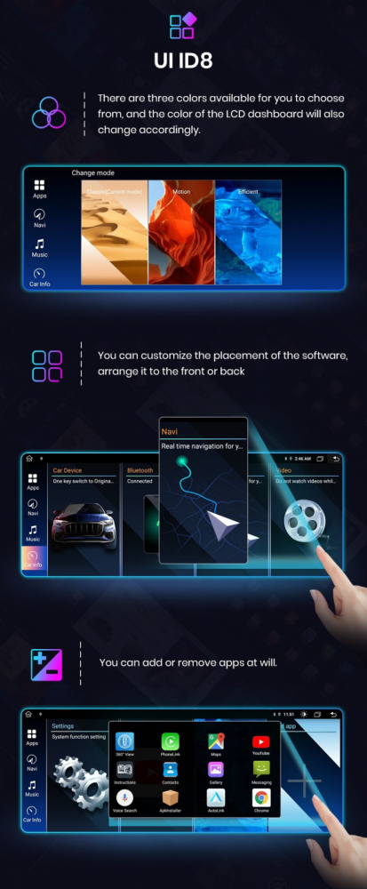 Navigatie Bmw X6 F16 (2014-2017), Android, 4GB RAM 64GB, 8-core, sistem NBT [8]