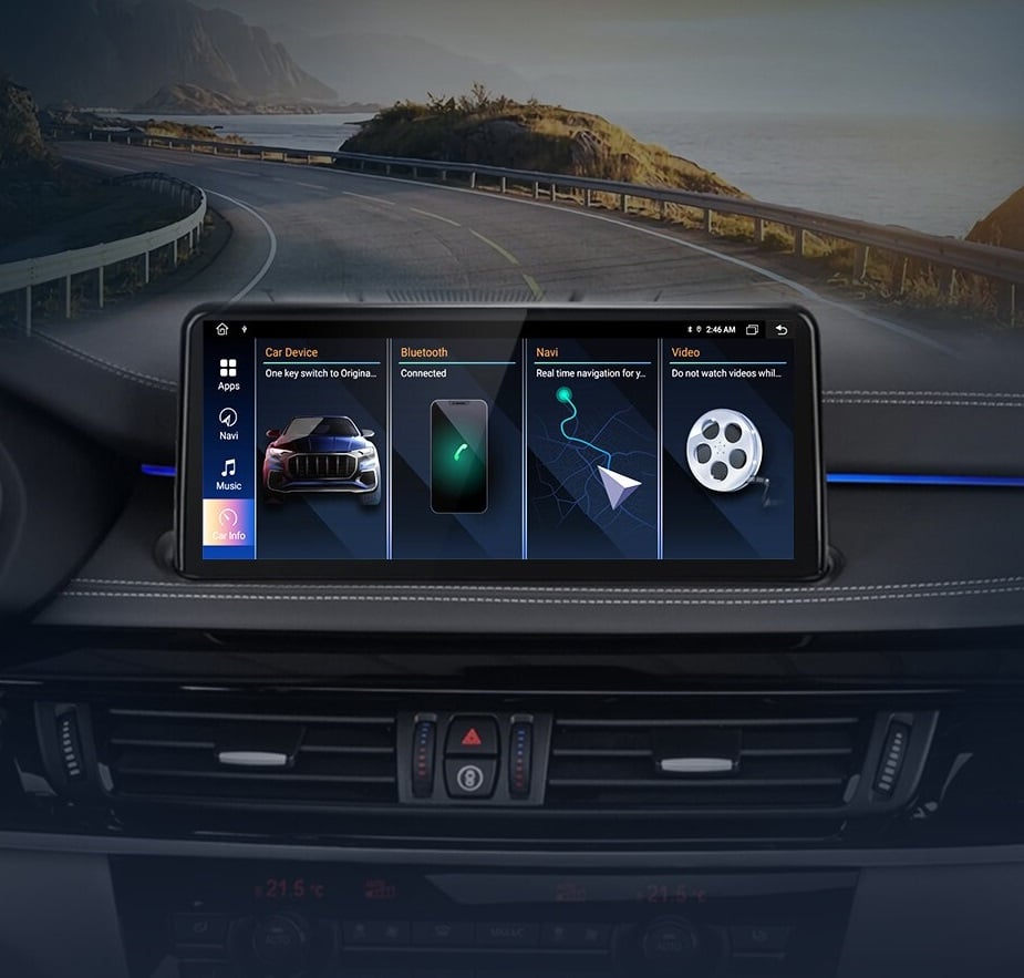 Navigatie Bmw X6 F16 (2014-2017), Android, 4GB RAM 64GB, 8-core, sistem NBT [4]