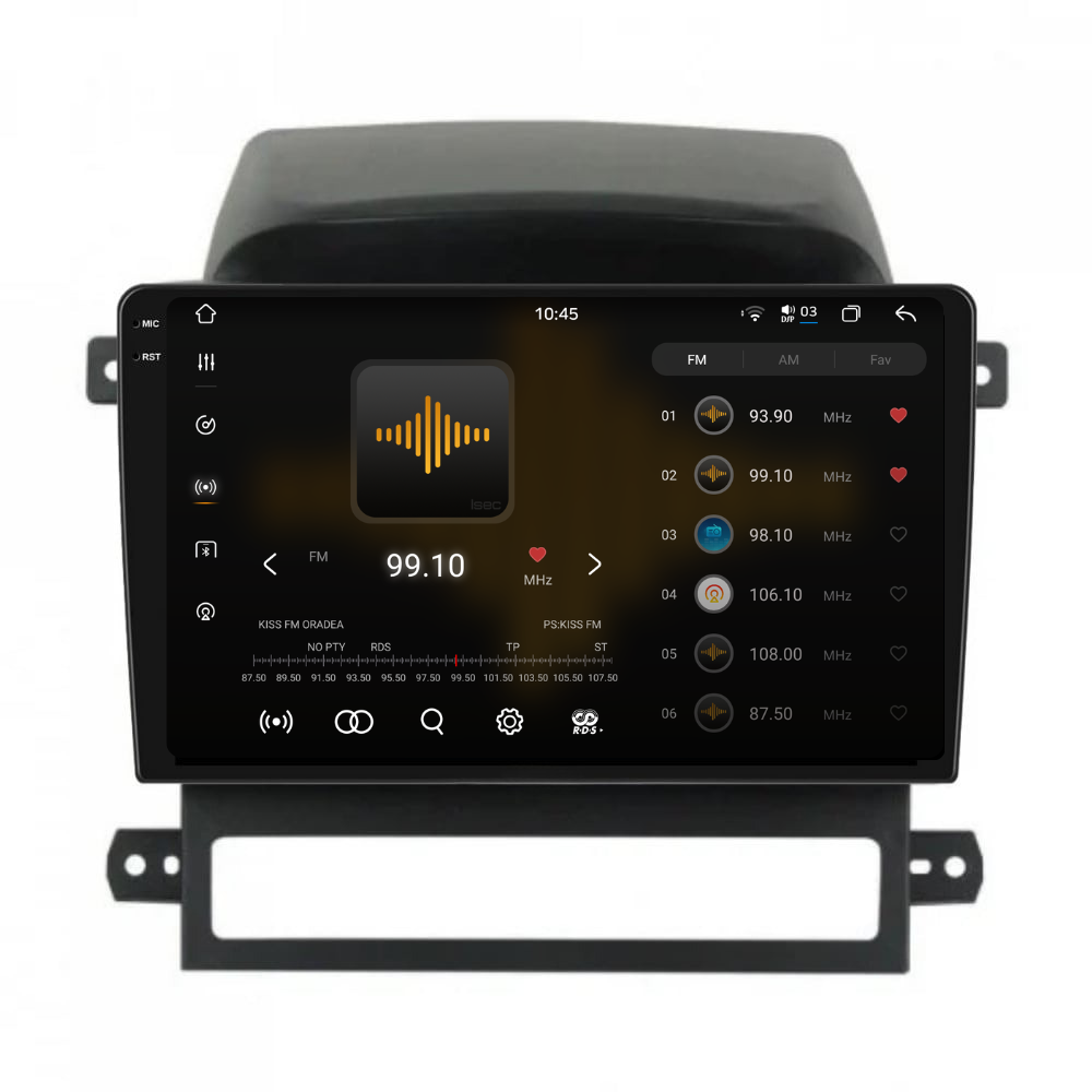 Navigatie Chevrolet Captiva (2006-2011), Ecran 9 inch 2K, 12GB RAM 256GB, 8-core [3]