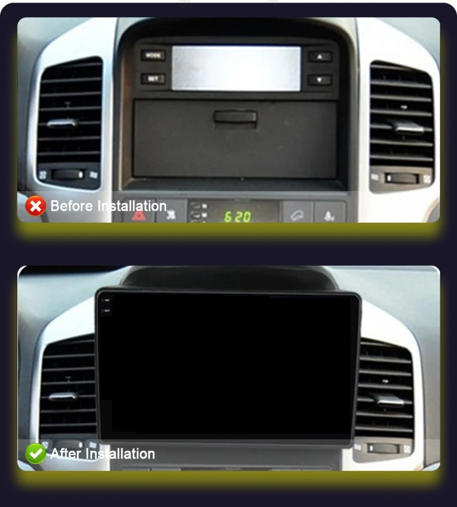 Navigatie Chevrolet Captiva (2006-2011), Ecran 9 inch, 6GB RAM 128GB, 8-core [6]