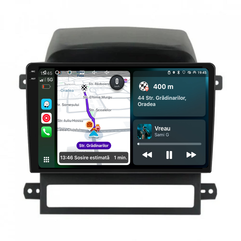 Navigatie Chevrolet Captiva (2006-2011), Ecran 9 inch, 8GB RAM 256GB, 8-core [1]