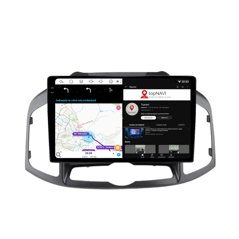 Navigatie Chevrolet Captiva (2011-2016), Ecran 10 inch, 6GB RAM 128GB, 8-core [4]