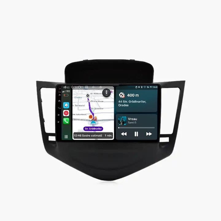 Navigatie Chevrolet Cruze (2008-2015) , Ecran 9 inch, 1GB RAM 32GB [1]