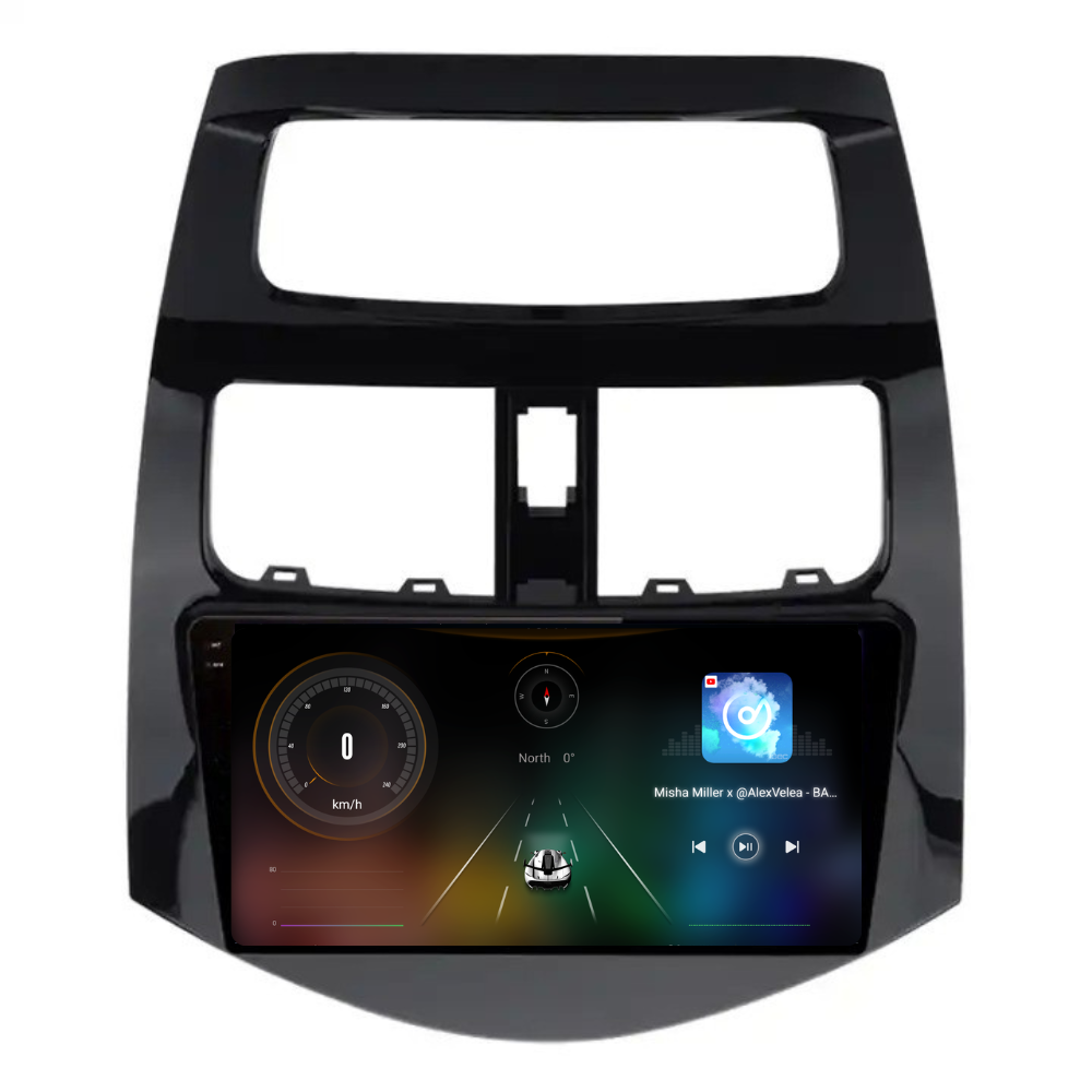 Navigatie Chevrolet Spark (2009-2015) , Ecran 9 inch 2K, 12GB RAM 256GB, 8-core [2]