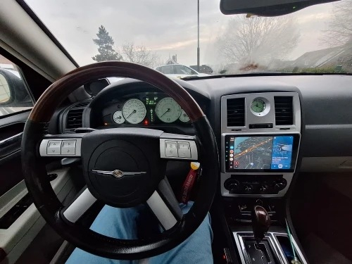 Navigatie Chrysler 300C (2004-2007), Android 12, 2GB RAM 32GB, google maps, youtube, wifi, waze, bluetooth [2]