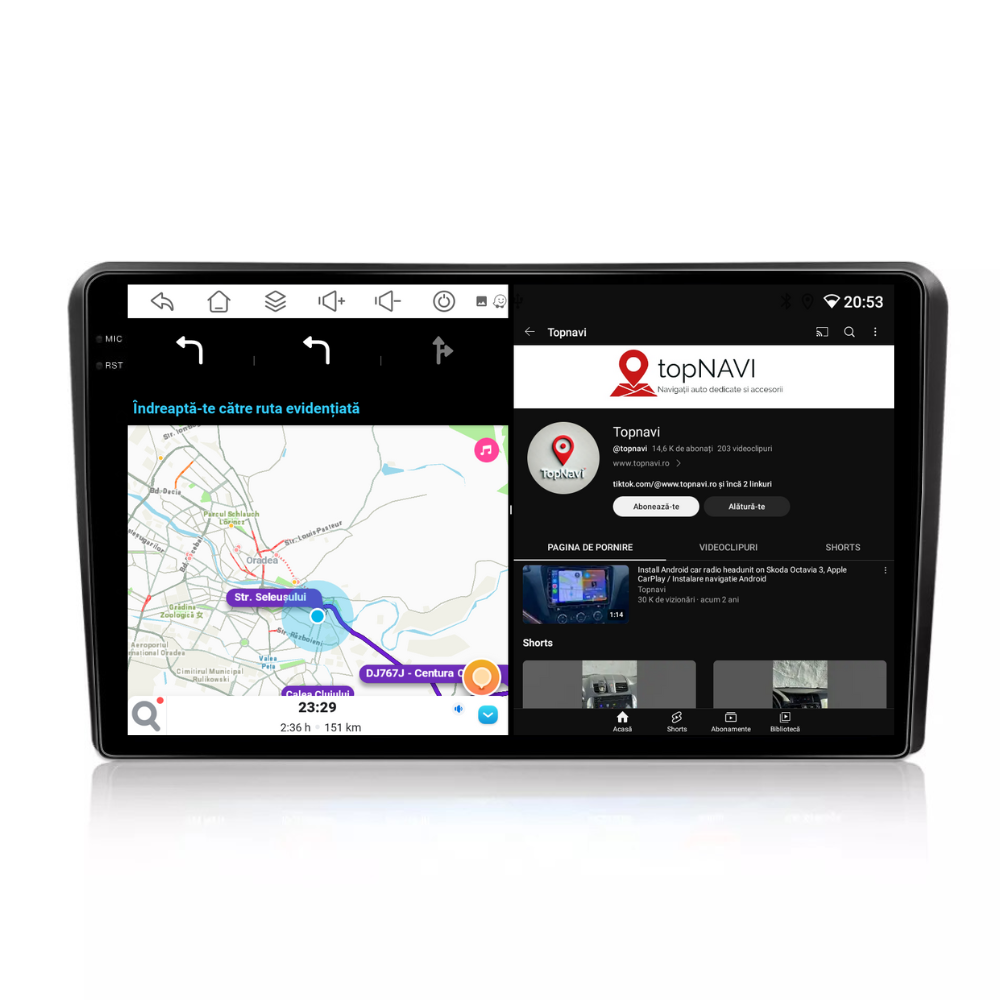 Navigatie Citroen Berlingo (2015-2018), Ecran 2K, 8GB RAM, 256GB, 8-core [5]